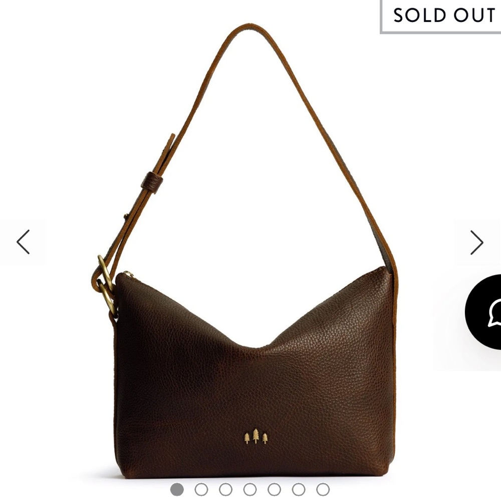 Portland Leather Slouchy Small Shoulder Bag